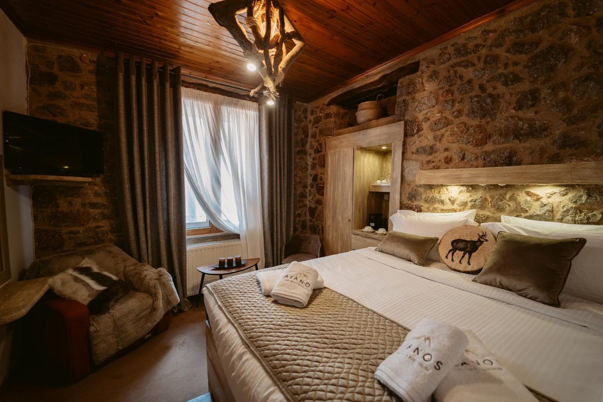 Afanos Guesthouse Arachova Oda fotoğraf